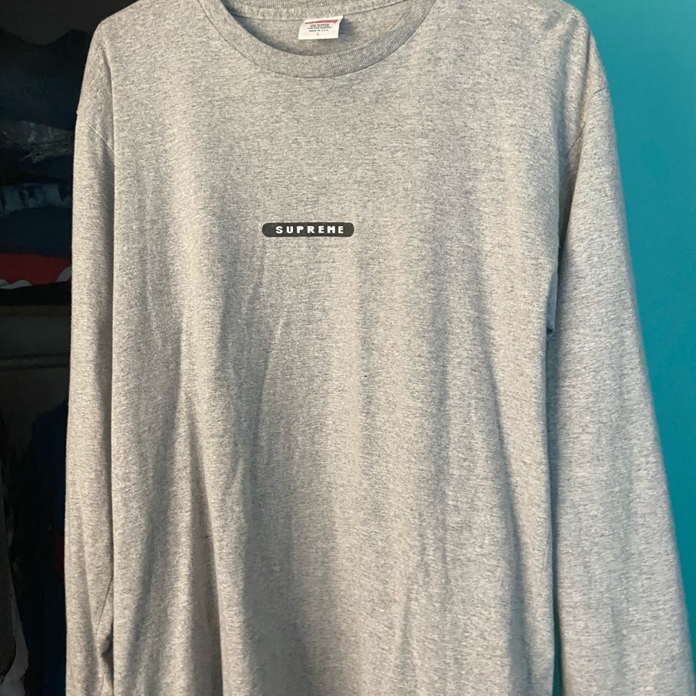 Grey Supreme Shirt